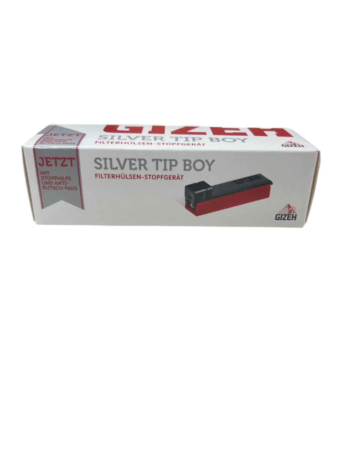 Gizeh Silver Tip Boy Stopfmaschine - Einfaches Zigaretten Stopfgerät - Jetzt kaufen!