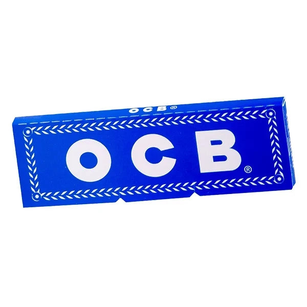 Heftchen OCB Blau Regular Blättchen (50 Blatt) - Kurzformat