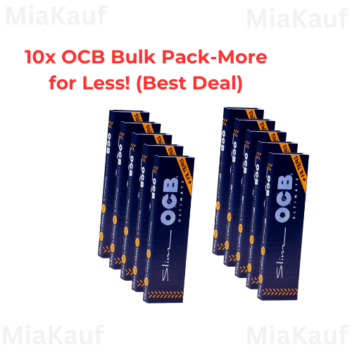 OCB Ultimate Slim + Filter Tips 10er Packung bei MiaKauf