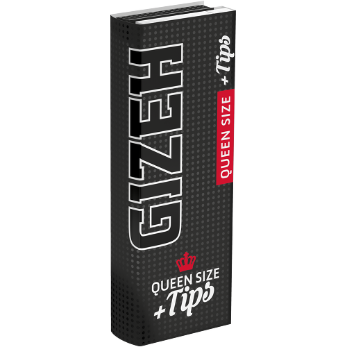 Feuilles à rouler Gizeh Black Queen Size + filtres (26 paquets de 50) - Miakauf Top Price