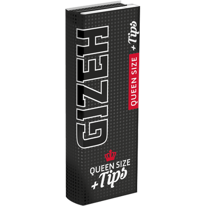 Feuilles à rouler Gizeh Black Queen Size + filtres (26 paquets de 50) - Miakauf Top Price