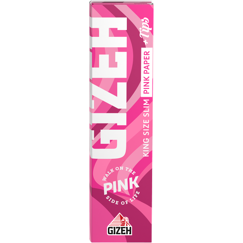 Papiers à lettre Gizeh Pink King Size Slim + pointes - Boîte de 26 pièces, pas cher en ligne