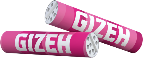Filtre actif rose Gizeh 6 mm – 10 x 34 (340 filtres)